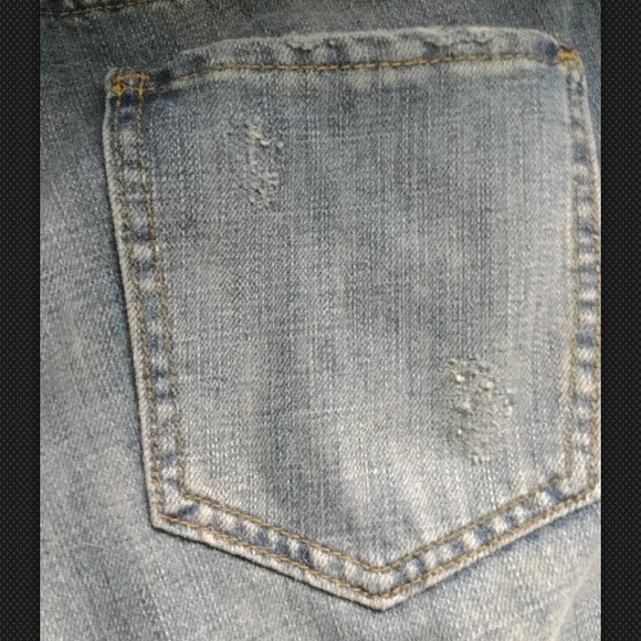 I.ndigo S.aints ripped low rise jeans size 9 - Picture 6 of 8